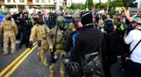 Portland police chief touts 'crowd support' approach as ICE facility faces ongoing violence