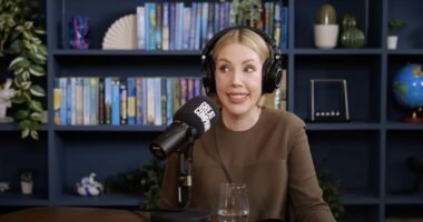Pregnant Katherine Ryan reveals she had a secret romance with a celeb