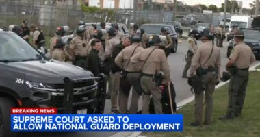 President Donald Trump administration asks Supreme Court to allow National Guard deployment in Chicago area