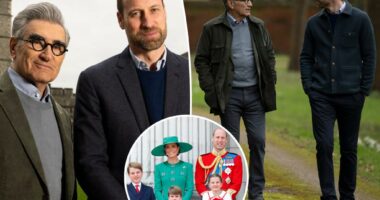 Prince William gives rare Kate Middleton cancer update in vulnerable talk with Eugene Levy