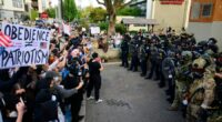Protests swell at ICE facility as Portland pushes back on Guard deployment