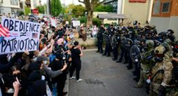 Protests swell at ICE facility as Portland pushes back on Guard deployment