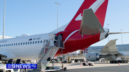Adelaide Airport has marked the resumption of international Qantas flights after more than a decade, with the inaugural Adelaide to Auckland service departing this morning.