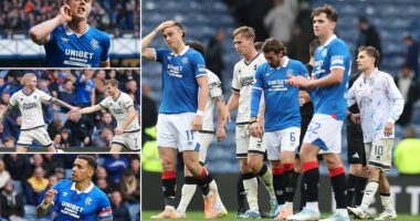 RANGERS 2 DUNDEE UTD 2: Tale of two halves shows Russell Martin was not the only Ibrox problem