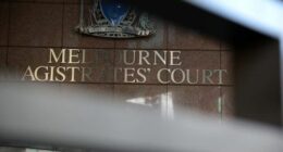 Melbourne Magistrates Court in Melbourne, Victoria.