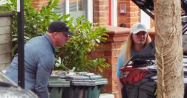 Rayner's boyfriend is ferried around by her taxpayer-funded bodyguards