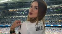 Real Madrid star Vinicius Jnr issues apology to glamorous presenter after she discovered he had been messaging a model behind her back