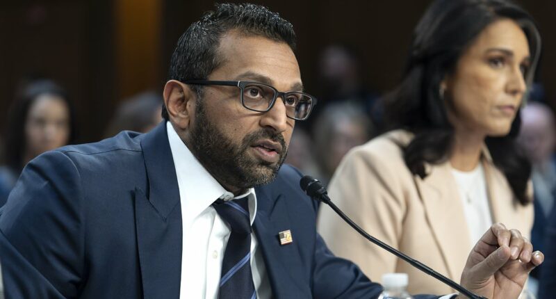 Report: Kash Patel looks to block Tulsi Gabbard's rise