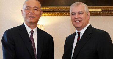 Revealed: How Prince Andrew and the 'spy chief' at the heart of China scandal met at least three times... as Starmer is rebuked by the MI5 boss over the collapsed case