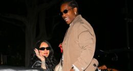 Rihanna steps out for first time since welcoming third child