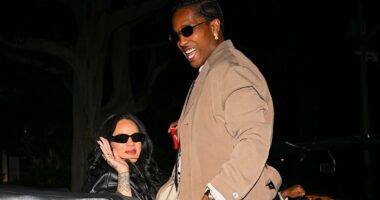 Rihanna steps out for first time since welcoming third child