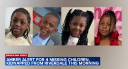 Riverdale Amber Alert Illinois today: Police searching for kidnapping suspect Austin Bell, 4 kids, stolen car silver Acura MDX
