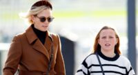 Royal girls' day out! Zara Tindall and Mia, 11, enjoy a mother-daughter date at Cheltenham Racecourse