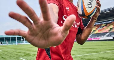 Noah Caluori was plucked from nowhere as a late injury replacement for the Saracens bench for their PREM opener with Newcastle and promptly scored on his debut