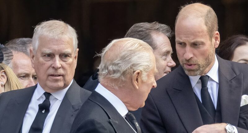 'Ruthless' Prince William is 'calling the shots' in dealing with Andrew to protect King Charles, royal biographer claims