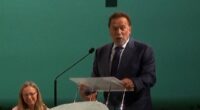 Schwarzenegger joins Pope Leo at climate change event