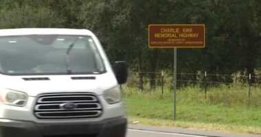 Security measures planned for Lake County’s Charlie Kirk Memorial Highway signs