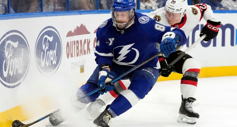 Shane Pinto scores tiebreaking goal late in 3rd and Senators beat Lightning 5-4