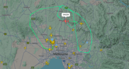 A Melbourne flight bound for Singapore is diverting back to Tullamarine airport after witnesses described seeing it flying low and dumping fuel.
