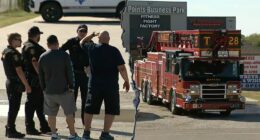 Small plane crashes near Hicks Airfield in Texas, reportedly causing multiple semi-truck fires