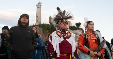 Some Indigenous Peoples Day events strike conciliatory tone amid Trump's focus on Columbus