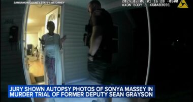 Sonya Massey death: Jury shown autopsy photos as testimony continues in murder trial of former Illinois deputy Sean Grayson