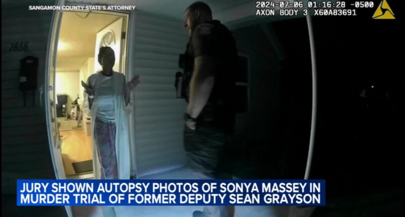 Sonya Massey death: Jury shown autopsy photos as testimony continues in murder trial of former Illinois deputy Sean Grayson