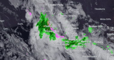 A low pressure system is expected to batter southern states with storms and strong winds.