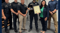 Springfield Officer honored with Life Saving Award for railroad injury incident