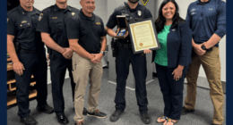 Springfield Officer honored with Life Saving Award for railroad injury incident