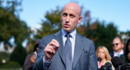 Stephen Miller flees Virginia mansion after menacing messages left for him