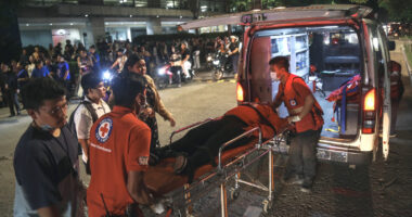 Strong earthquake kills 31 people in a central Philippine region hit by deadly storm just days ago