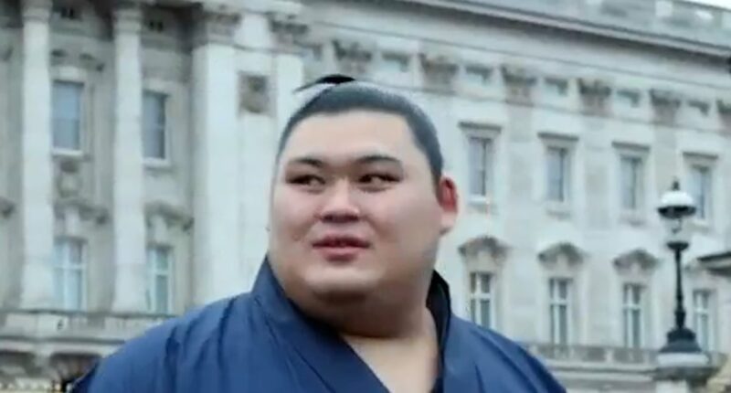 Sumo superstars take over London