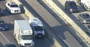 Suspect steals ambulance with worker inside, leads troopers on chase along I-294 from Dempster to Ogden: Illinois State Police