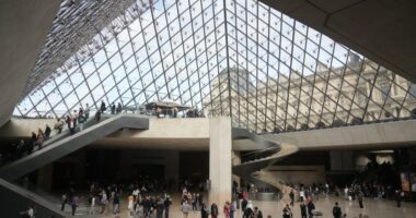 Suspects arrested over the theft of crown jewels from Paris' Louvre museum