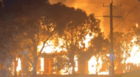 An investigation is underway into three separate suspicious fires at unoccupied homes in Melbourne.