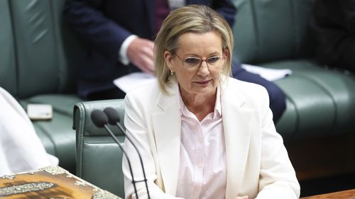 Opposition leader Sussan Ley during Question Time at Parliament House in Canberra on Tuesday 28 October 2025.