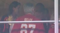 Taylor Swift brings Caitlin Clark to cheer on Travis Kelce