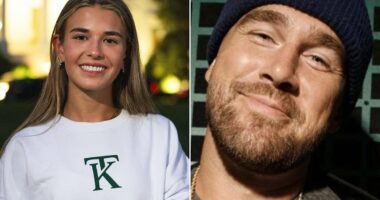 Taylor Swift fans are mad at Kai Trump for foul against Travis Kelce