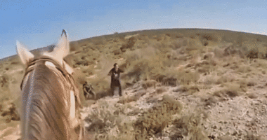 Texas mounted patrol caught on camera capturing illegal immigrant hiding in ranch brush near southern border