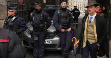 The Louvre detective? Mystery dapper 'detective' in AP photo after the Louvre heist creates social media buzz