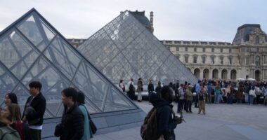 The Louvre reopens 3 days after one of the biggest museum heists of the century