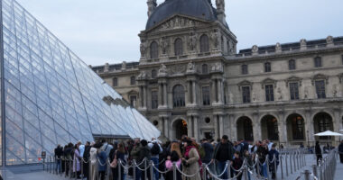 The Louvre reopens three days after thieves took French crown jewels in a daylight heist at the Paris museum