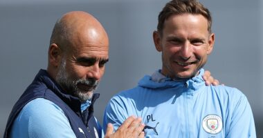 The Two Peps' Manchester City bromance: Darts and shuffleboard at The Black Cat, a night out with Neil Warnock, how Lijnders' energy is reinventing Guardiola and what new coach changed about Erling Haaland