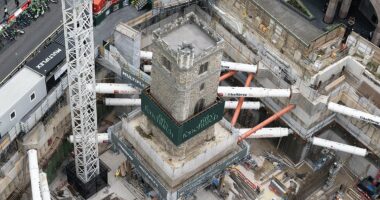 The 'floating' church that is the symbol of bonkers British brilliance