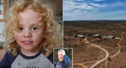 The mystery of angelic Gus, 4, who disappeared in the Outback
