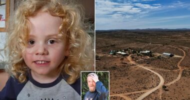 The mystery of angelic Gus, 4, who disappeared in the Outback