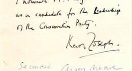 The scrawls that made Margaret Thatcher