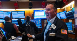 The stock market has thrived even with all this economic uncertainty