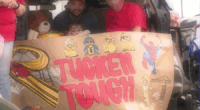 Thousands turn out for 'Tucker's Parade' celebrating brave 3-year-old boy